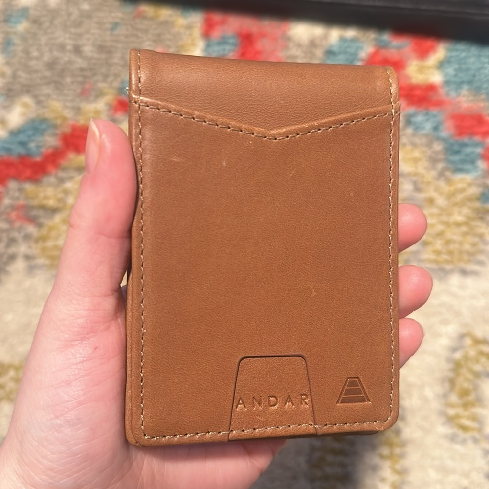 Andar the Apollo wallet in brown - brand new